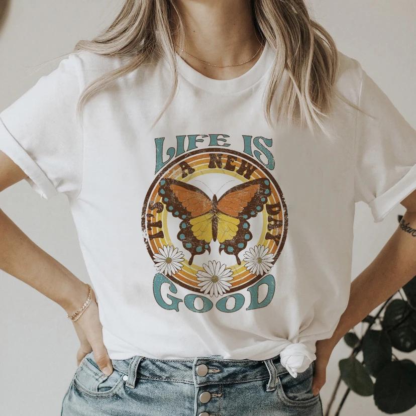 Smile Letter Tshirt Sweet Short Sleeve Women 90s Graphic T Top Fashion Print Tshirts Cartoon Shirt Stylish Female Tee TShirt 4XL
Smile Letter Tshirt Sweet Short Sleeve Women 90s Graphic T Top Fashion Print Tshirts Cartoon Shirt Stylish Female Tee TShirt 4XL