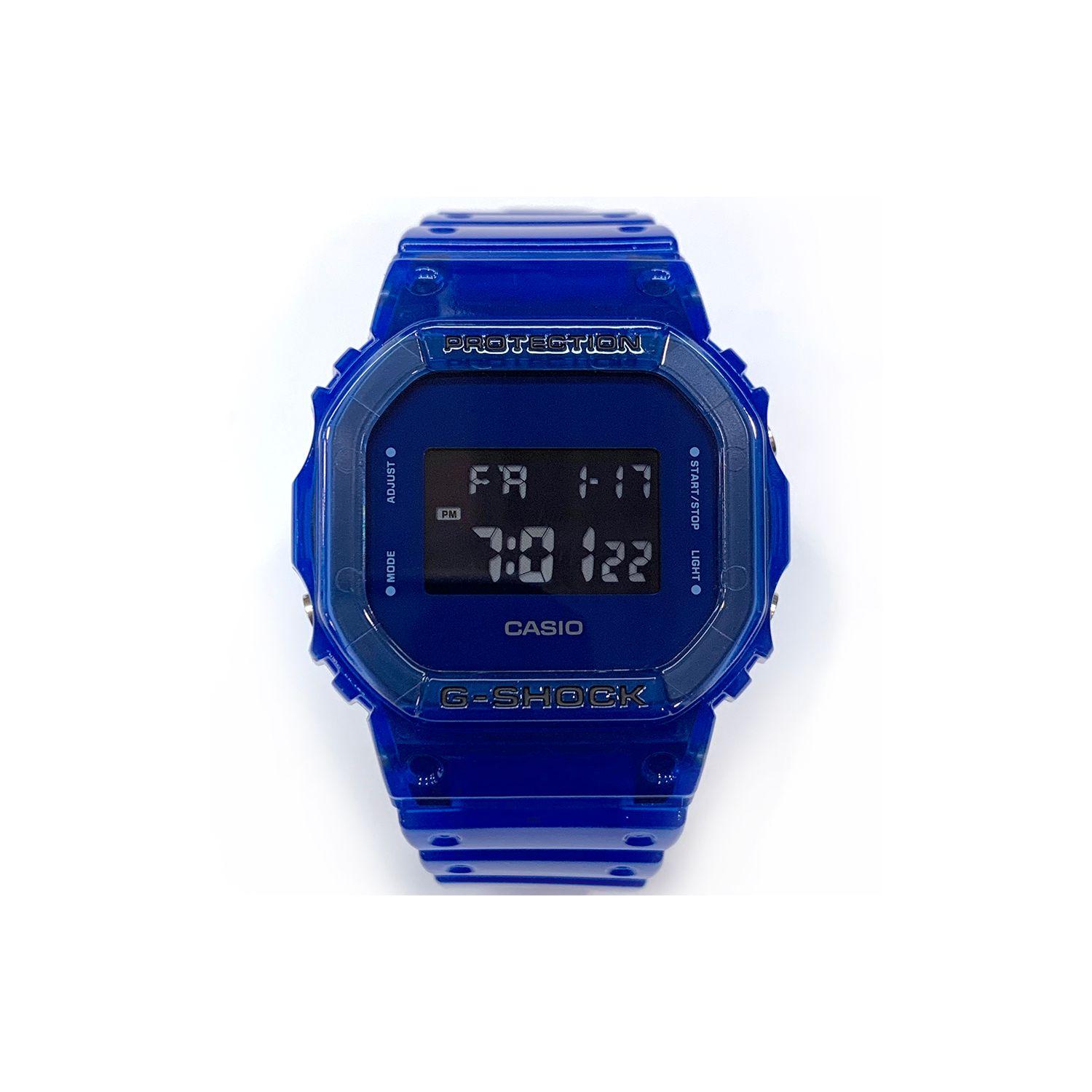 Casio G-Shock Series Transparent Jelly LCD Display Sports Waterproof Automatic Mechanical Movement Resin Strap Women Watches Blue DW-5600SB-2 Blue
Casio G-Shock Series Transparent Jelly LCD Display Sports Waterproof Automatic Mechanical Movement Resin Strap Women Watches Blue DW-5600SB-2 Blue