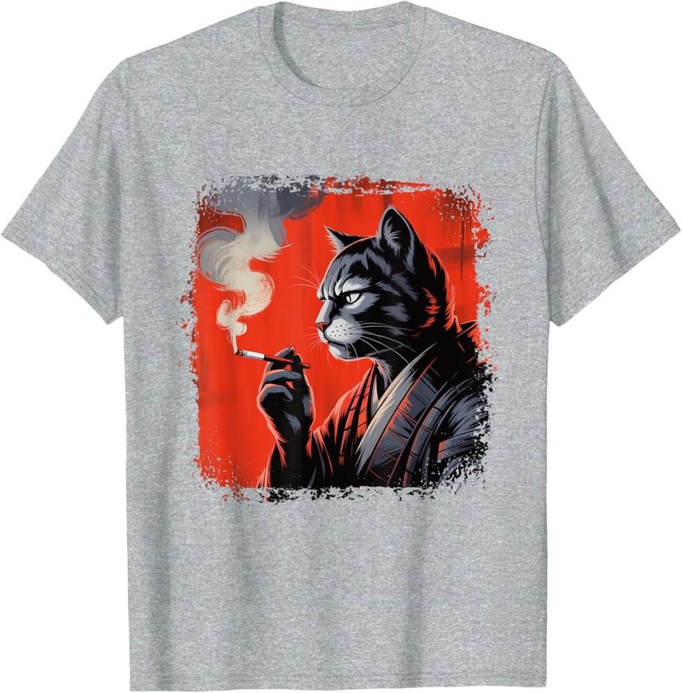 Bleached Samurai Cat Meme Smoke Cigarette T-Shirt Unisex T-Shirt XXXL
Bleached Samurai Cat Meme Smoke Cigarette T-Shirt Unisex T-Shirt XXXL