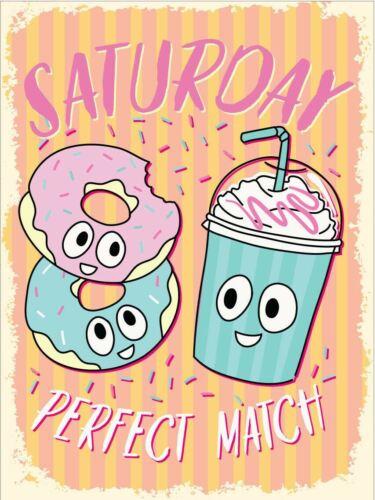 Metal plaque vintage retro style Saturday Perfect Match Classic tin door signAluminum 20x30cm(7.8x11.8inch)
Metal plaque vintage retro style Saturday Perfect Match Classic tin door signAluminum 20x30cm(7.8x11.8inch)