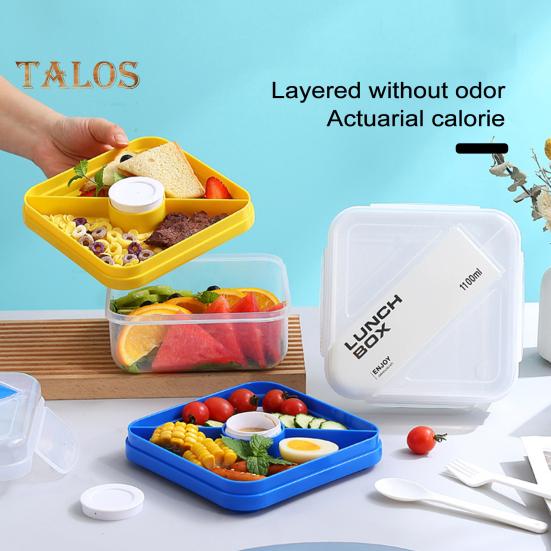 Ланч-бокс Bento, 2 отделения, двухслойный, с контейнером для соуса, многоразовая герметичная коробка для порк, Beto Box, товары для дома
Ланч-бокс Bento, 2 отделения, двухслойный, с контейнером для соуса, многоразовая герметичная коробка для порк, Beto Box, товары для дома