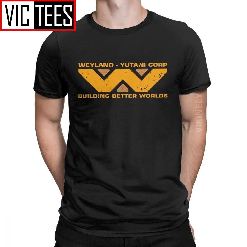 Футболка унисекс Alien Building Better Worlds Weyland Yutani Corp Повседневная футболка из чистого хлопка Scifi Одежда
Футболка унисекс Alien Building Better Worlds Weyland Yutani Corp Повседневная футболка из чистого хлопка Scifi Одежда