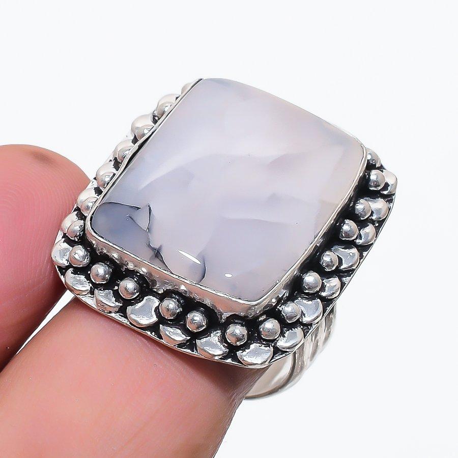 Natural Aqua Chalcedony Gemstone 925 Sterling Silver Jewelry Ring Size 9 D0n87
Natural Aqua Chalcedony Gemstone 925 Sterling Silver Jewelry Ring Size 9 D0n87