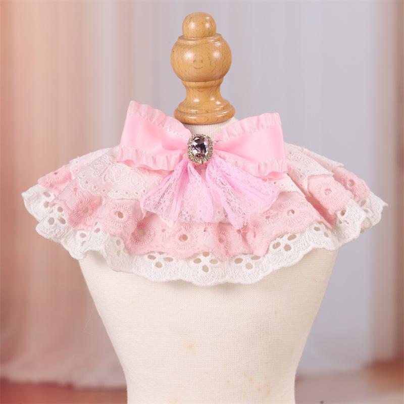 New pet saliva towel princess style scarf cat bow cotton decoration photo scarf festival L
New pet saliva towel princess style scarf cat bow cotton decoration photo scarf festival L