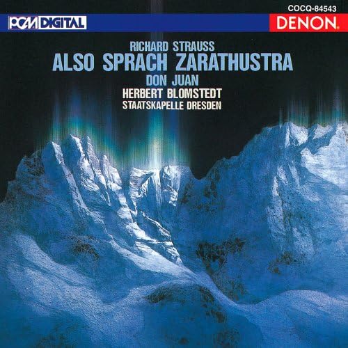 CD BLOMSTEDT (HERBERT), R. STRAUSS; DR - R. Strauss: Thus Spoke Zarathustra/ COCQ84543 Japan ObiClassical Used
CD BLOMSTEDT (HERBERT), R. STRAUSS; DR - R. Strauss: Thus Spoke Zarathustra/ COCQ84543 Japan ObiClassical Used