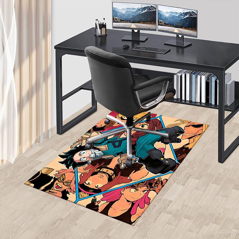 1pc My Hero Academia Chair Mat - Anime Cartoon Design Office Rug, Anti-Slip Carpet for Desk, Suitable for Home Decor, Living Room, Bedroom, Game Room, 60cm by 90cm
1pc My Hero Academia Chair Mat - Anime Cartoon Design Office Rug, Anti-Slip Carpet for Desk, Suitable for Home Decor, Living Room, Bedroom, Game Room, 60cm by 90cm