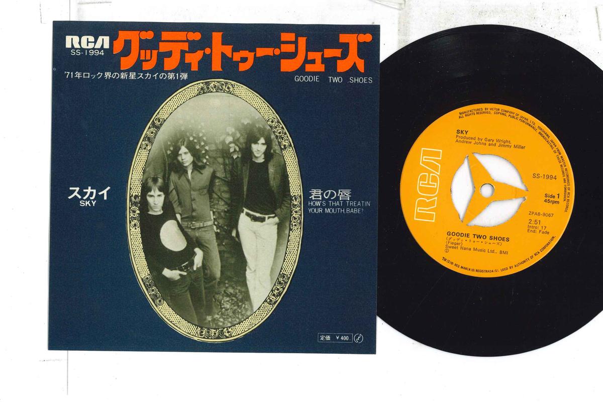 7-дюймовая пластинка SKY - Goodie Two Shoes / How s That Treat SS1994 RCA Japan Рок Б/У
7-дюймовая пластинка SKY - Goodie Two Shoes / How s That Treat SS1994 RCA Japan Рок Б/У