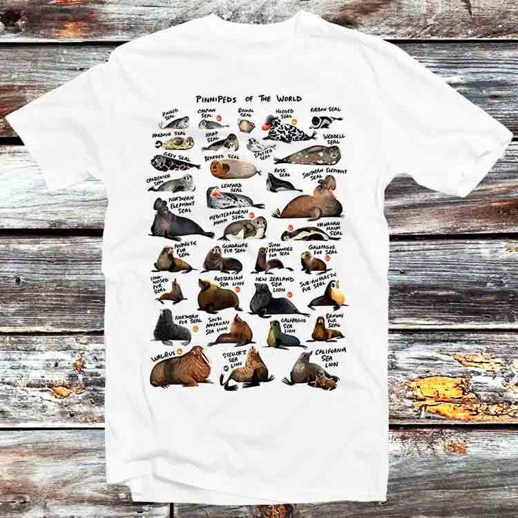Pinnipeds Names List of the World T Shirt B696 4XL
Pinnipeds Names List of the World T Shirt B696 4XL