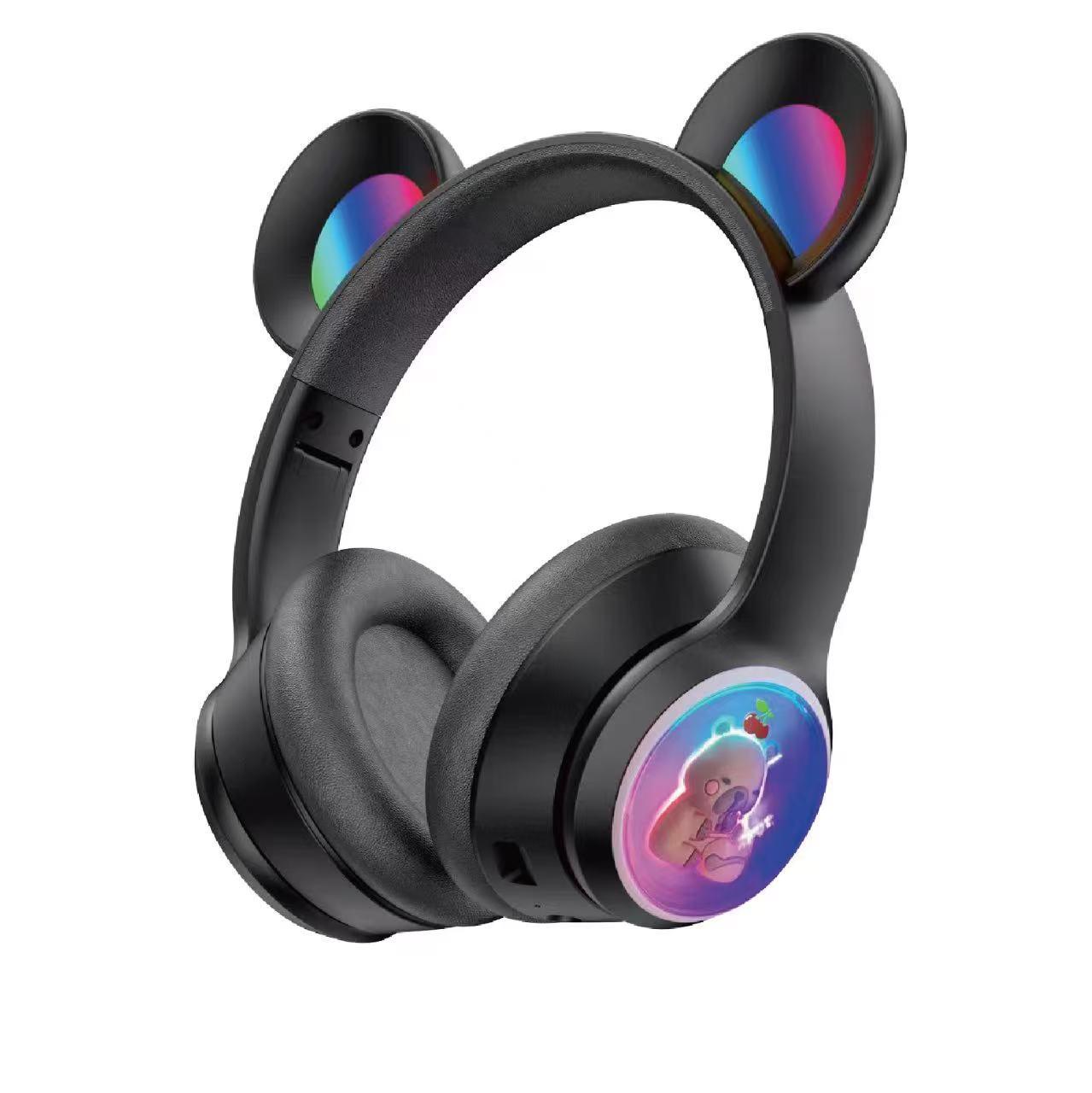 ST859B Bluetooth LED Luminous Headset чорний
ST859B Bluetooth LED Luminous Headset чорний