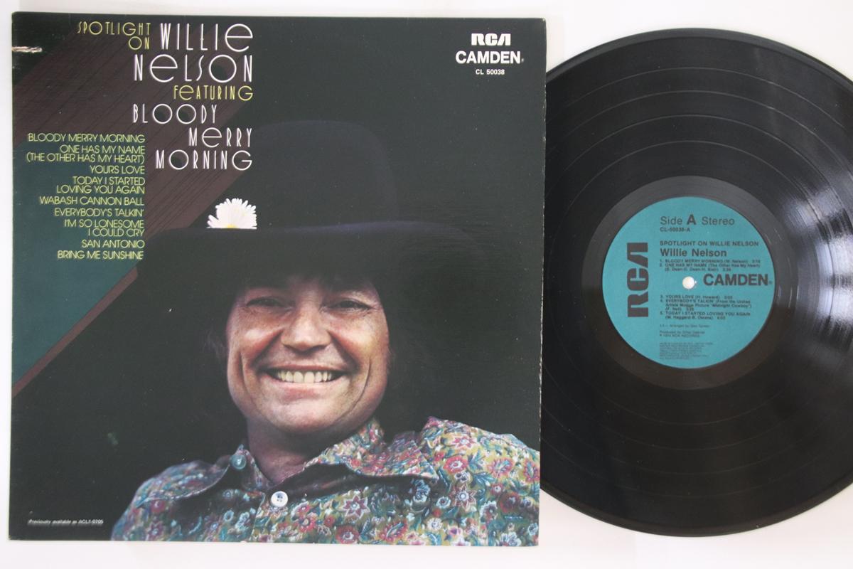 LP Record WILLIE NELSON - Spotlight On Willie Nelson CL50038 RCA CAMDEN 1974 Canada Country Used
LP Record WILLIE NELSON - Spotlight On Willie Nelson CL50038 RCA CAMDEN 1974 Canada Country Used