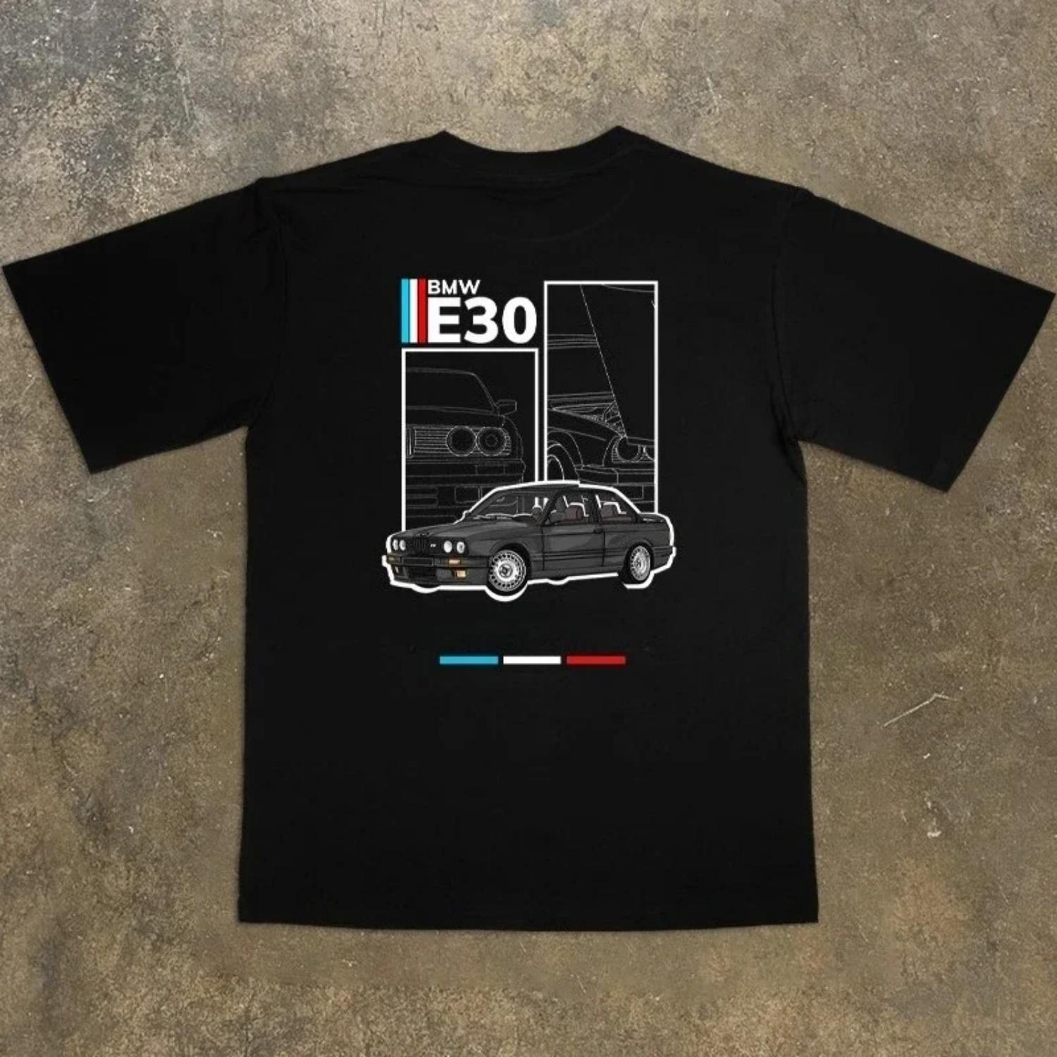 BMW Summer New Hot Short Sleeve BMW BMW E30 Car Modified Car Men s and Women s Casual Large Size Cotton Half Sleeve Top T-Shirt XXXXXL чорний
BMW Summer New Hot Short Sleeve BMW BMW E30 Car Modified Car Men s and Women s Casual Large Size Cotton Half Sleeve Top T-Shirt XXXXXL чорний