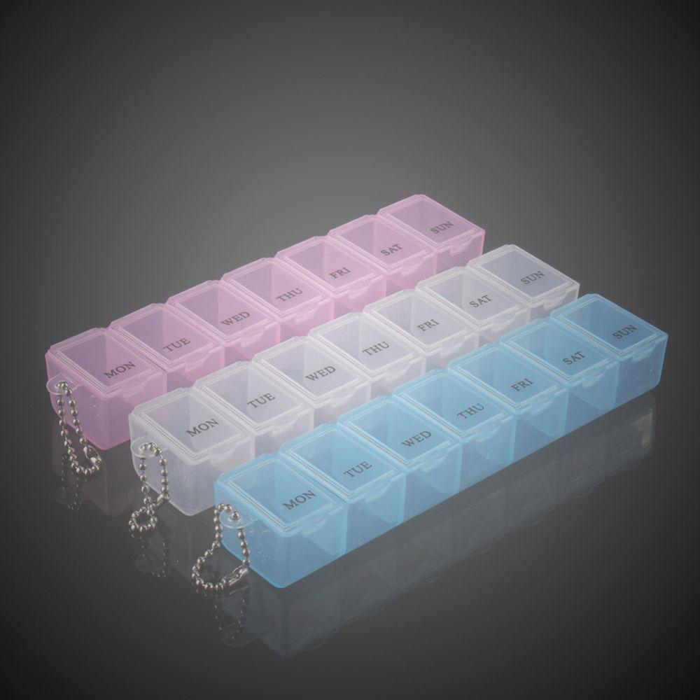 Case Tablet Case Container Organizer 7 Day Weekly Medicine Pill Storage Box Pill Case Random Color
Case Tablet Case Container Organizer 7 Day Weekly Medicine Pill Storage Box Pill Case Random Color