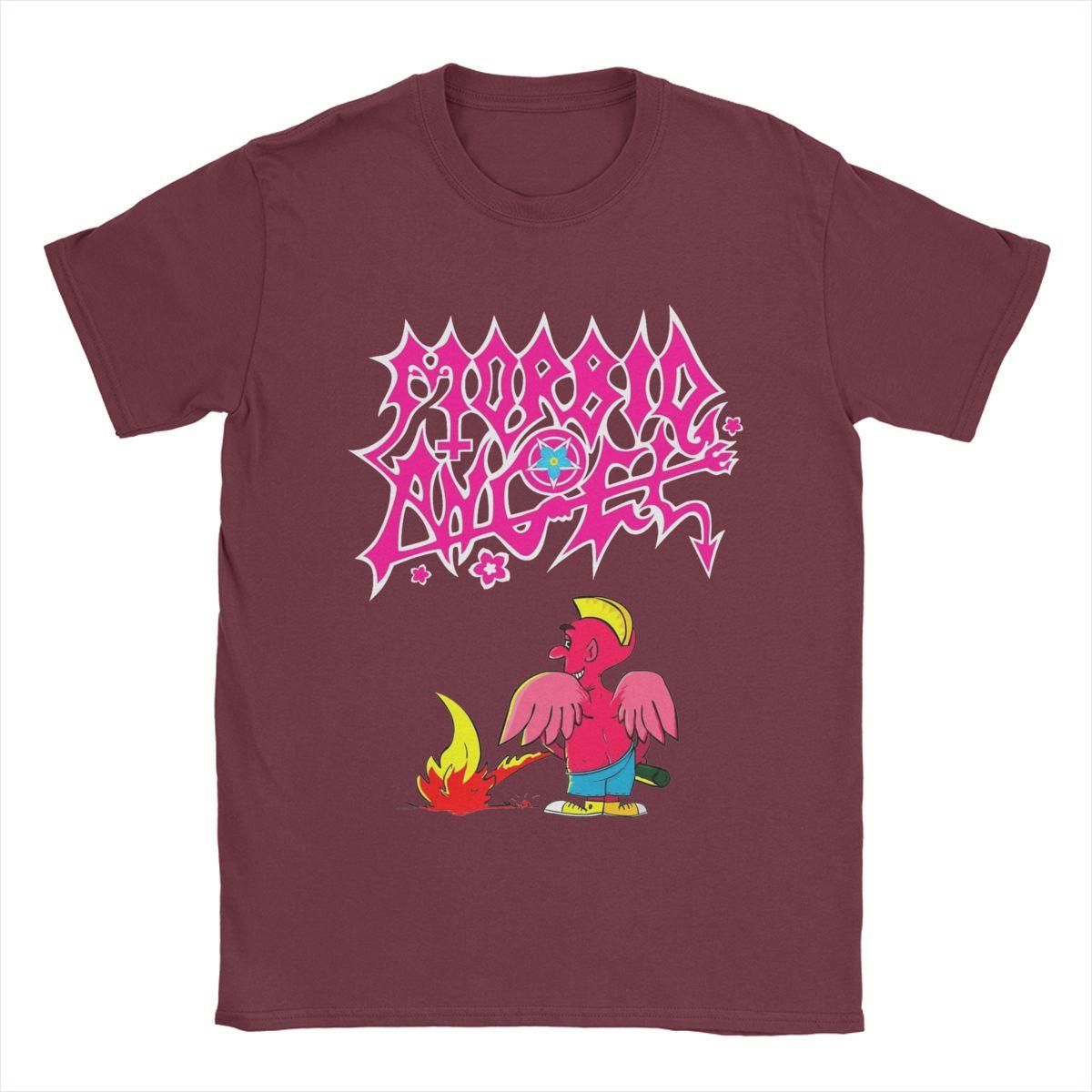 Morbid Angel Pink Devil T Shirt Men 100% Cotton Fun T-Shirts Crewneck Band Tees Short Sleeve Clothing XXXXXL бордовий
Morbid Angel Pink Devil T Shirt Men 100% Cotton Fun T-Shirts Crewneck Band Tees Short Sleeve Clothing XXXXXL бордовий