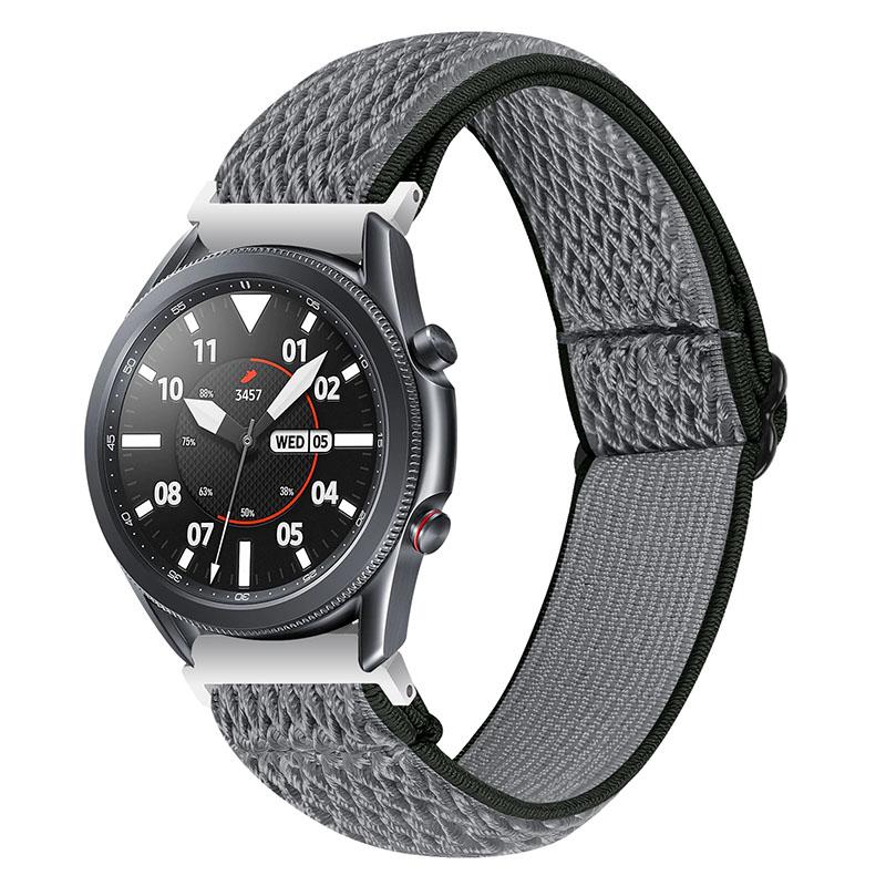 For Samsung Galaxy Watch 46mm/Watch3 45mm Adjustable Elastic Watch Strap Universal Watch Band with Buckle Black
For Samsung Galaxy Watch 46mm/Watch3 45mm Adjustable Elastic Watch Strap Universal Watch Band with Buckle Black