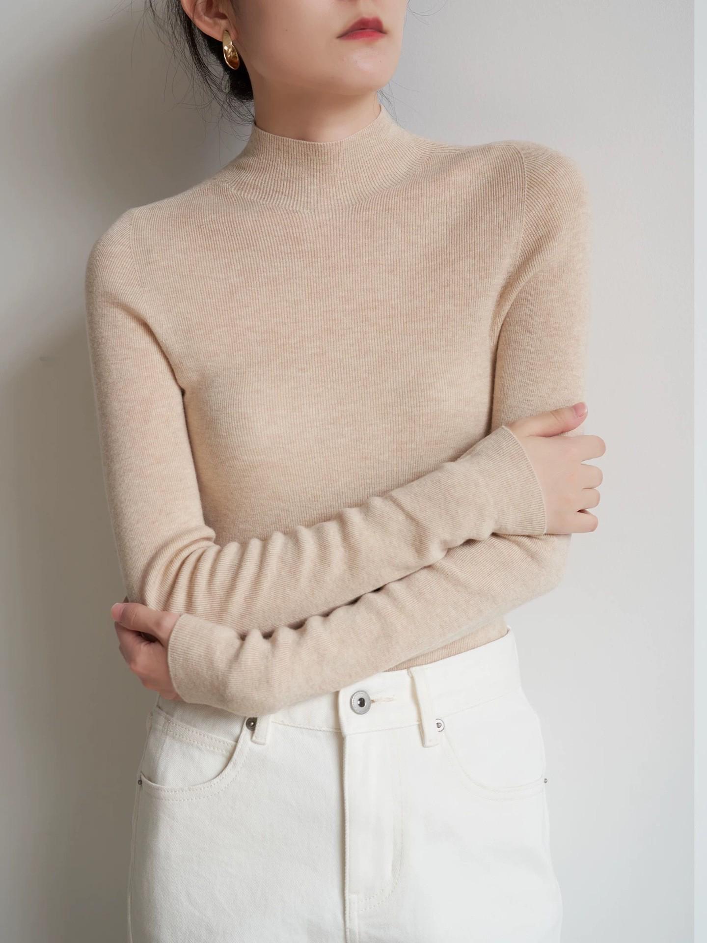 Женский топ SS STUDIO из плотной шерсти, который можно стирать, с полувысоким воротником — идеальный вариант для осени и зимы One Size
Женский топ SS STUDIO из плотной шерсти, который можно стирать, с полувысоким воротником — идеальный вариант для осени и зимы One Size