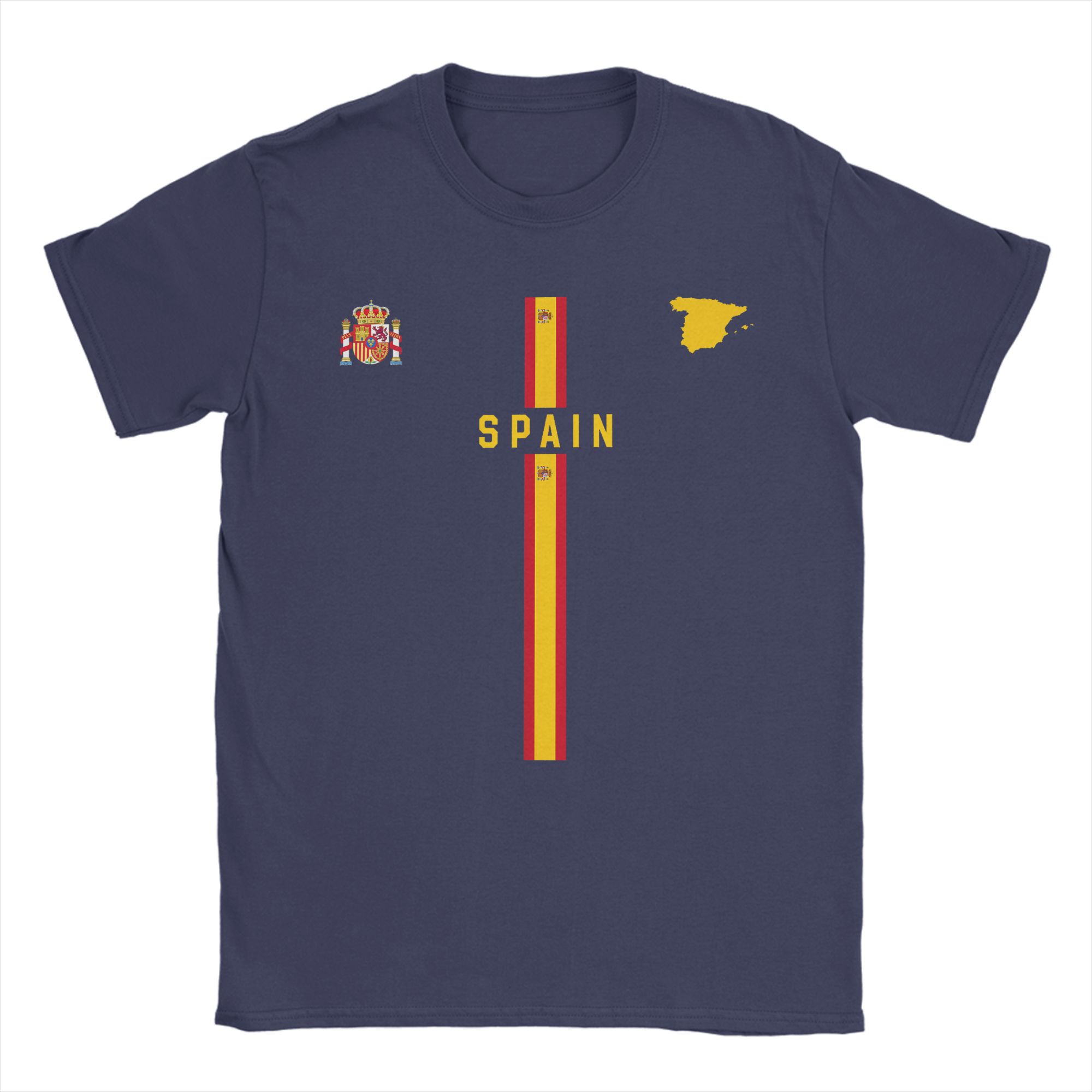 Spanish Flag T Shirt Summer Hip Hop TShirts Men Cotton Crew Neck Oversize Top Tees Short Sleeve Vintage Tshirt 4XL
Spanish Flag T Shirt Summer Hip Hop TShirts Men Cotton Crew Neck Oversize Top Tees Short Sleeve Vintage Tshirt 4XL