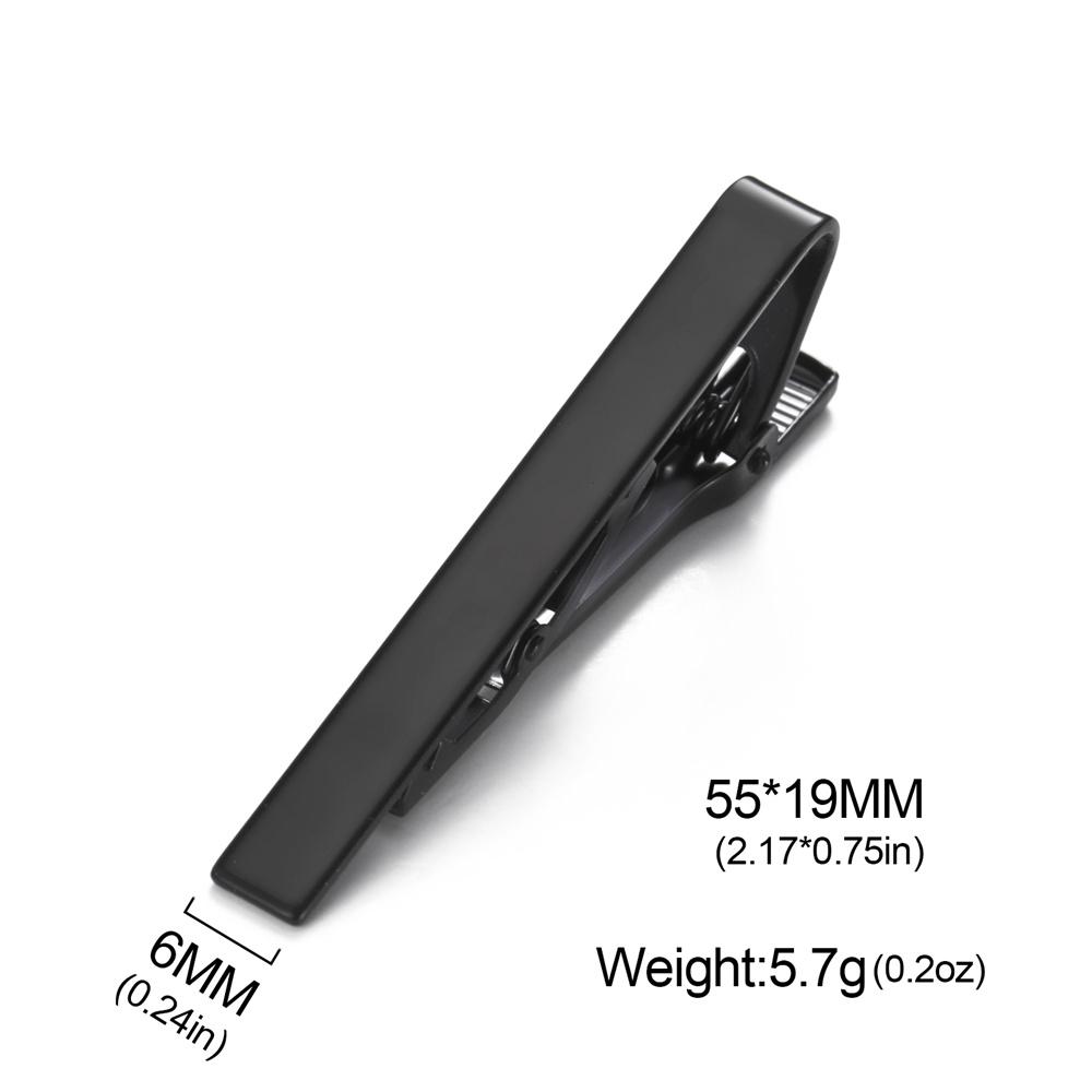 My Shape Tie Clips for Men Black Color Stainless Steel Tie Clip for Business Wedding Suit Shirt Punk Jewelry Man Accessories
My Shape Tie Clips for Men Black Color Stainless Steel Tie Clip for Business Wedding Suit Shirt Punk Jewelry Man Accessories