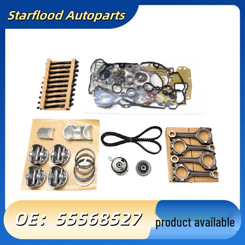 High-Quality Engine Overhaul Gasket Kit for Cruze 1.8 - Valve Cover Included
High-Quality Engine Overhaul Gasket Kit for Cruze 1.8 - Valve Cover Included