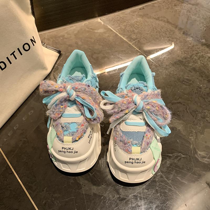 Модные дизайнерские туфли для папы 5 см для женщин и девочек, туфли на вулканизированной платформе, женские, красочные, с круглым носком, повседневные, женские туфли на шнуровке 35 синий
Модные дизайнерские туфли для папы 5 см для женщин и девочек, туфли на вулканизированной платформе, женские, красочные, с круглым носком, повседневные, женские туфли на шнуровке 35 синий