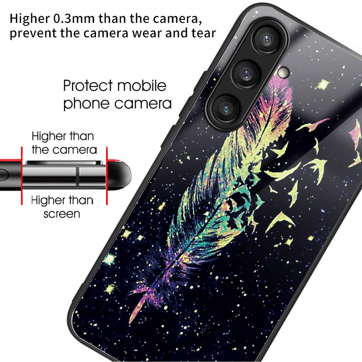 For Samsung Galaxy S24 Tempered Glass+TPU Case Pattern Printing Phone Cover White Flowers
For Samsung Galaxy S24 Tempered Glass+TPU Case Pattern Printing Phone Cover White Flowers