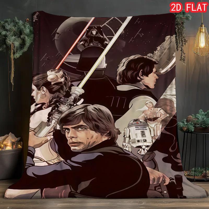Darth Vader Stormtrooper Printed Fleece Blanket Cozy Warm Blanket for Bed Couch Kids Room Perfect Gift for Sci-Fi Movie Lovers 75x90cm
Darth Vader Stormtrooper Printed Fleece Blanket Cozy Warm Blanket for Bed Couch Kids Room Perfect Gift for Sci-Fi Movie Lovers 75x90cm