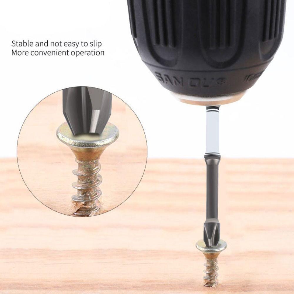 Cross PH2 Screw Driver Non Slip Screwdriver Head Set Portable Screwdriver Bit Electric Appliance Double head-4pcs
Cross PH2 Screw Driver Non Slip Screwdriver Head Set Portable Screwdriver Bit Electric Appliance Double head-4pcs