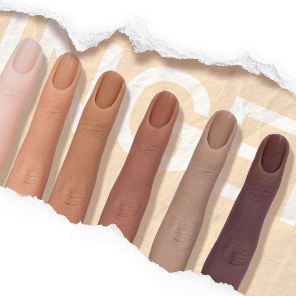 1Pcs 8cm Gel Model 6 Color Fake Finger Practices Manicure Practice fake finger Nail Tool 06
1Pcs 8cm Gel Model 6 Color Fake Finger Practices Manicure Practice fake finger Nail Tool 06