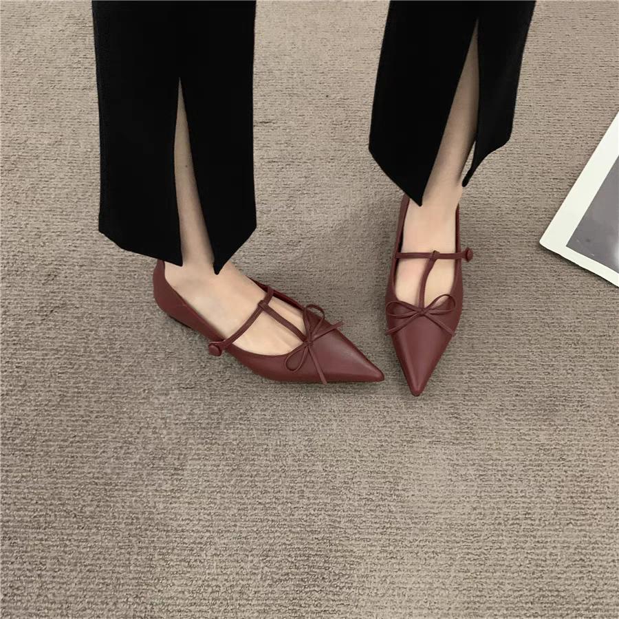 Женские туфли-лодочки с бантом, с острым носком, лоферы, кожаная обувь, осенний бренд, новый тренд 2025, сексуальная вечерняя обувь, элегантные Zapatillas Mujer 35
Женские туфли-лодочки с бантом, с острым носком, лоферы, кожаная обувь, осенний бренд, новый тренд 2025, сексуальная вечерняя обувь, элегантные Zapatillas Mujer 35