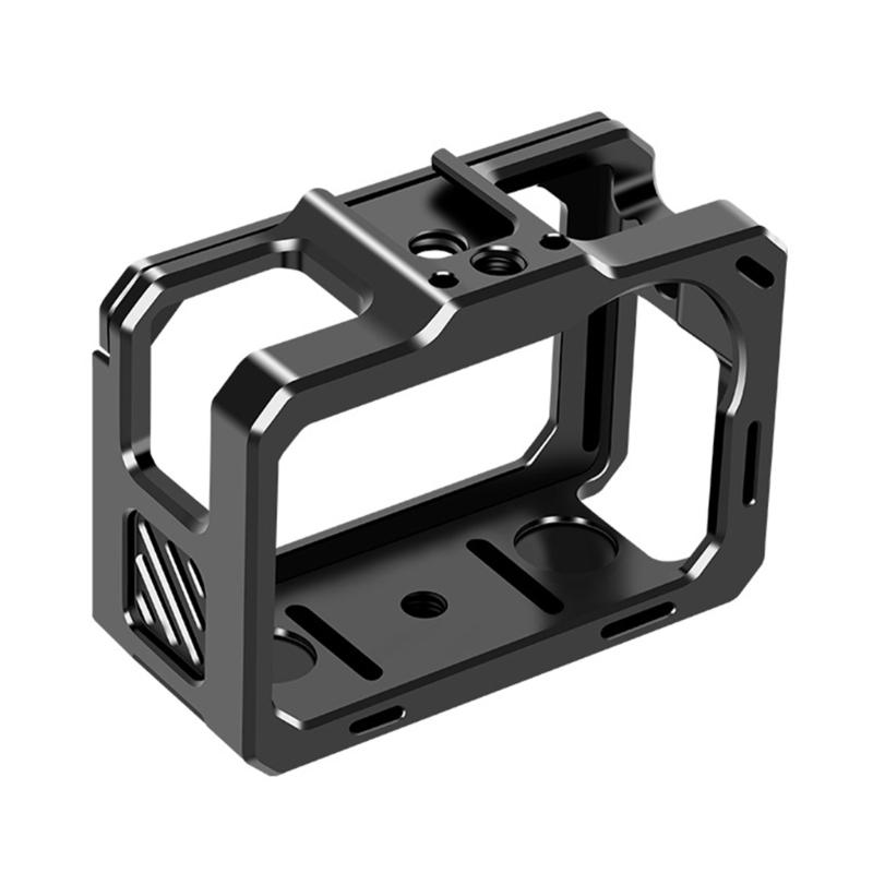 High Strength Aluminum Camera Cage For Action Cameras Frame Offering Full Protections Easy Battery Access 1/4inch Hole 1
High Strength Aluminum Camera Cage For Action Cameras Frame Offering Full Protections Easy Battery Access 1/4inch Hole 1