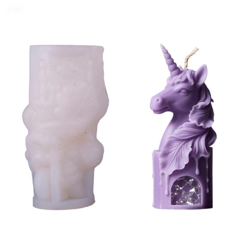 Unicorn Aromatherapy Candle Mold Dreamy Creative Candle Silicone Mold Handmade Candle Mold Silicone For Craft Workshops Home білий
Unicorn Aromatherapy Candle Mold Dreamy Creative Candle Silicone Mold Handmade Candle Mold Silicone For Craft Workshops Home білий