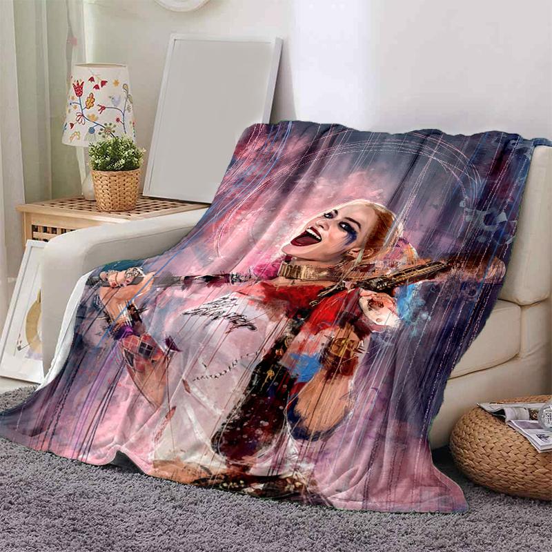 Harley Quinn s Wild Ride: Limited Edition Art PrintPrint Blanket, Soft Blanket For Sofa Office Bed And Travelling Daughter Birthday Gift esj 130cm×150cm(50in×60in)
Harley Quinn s Wild Ride: Limited Edition Art PrintPrint Blanket, Soft Blanket For Sofa Office Bed And Travelling Daughter Birthday Gift esj 130cm×150cm(50in×60in)