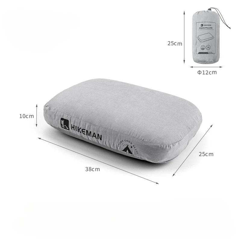 Premium Memory Foam Pillow for Camping and Travel with Slow Rebound, Portable and Comfort Neck Pillows Soft Neck Cushion сірий
Premium Memory Foam Pillow for Camping and Travel with Slow Rebound, Portable and Comfort Neck Pillows Soft Neck Cushion сірий