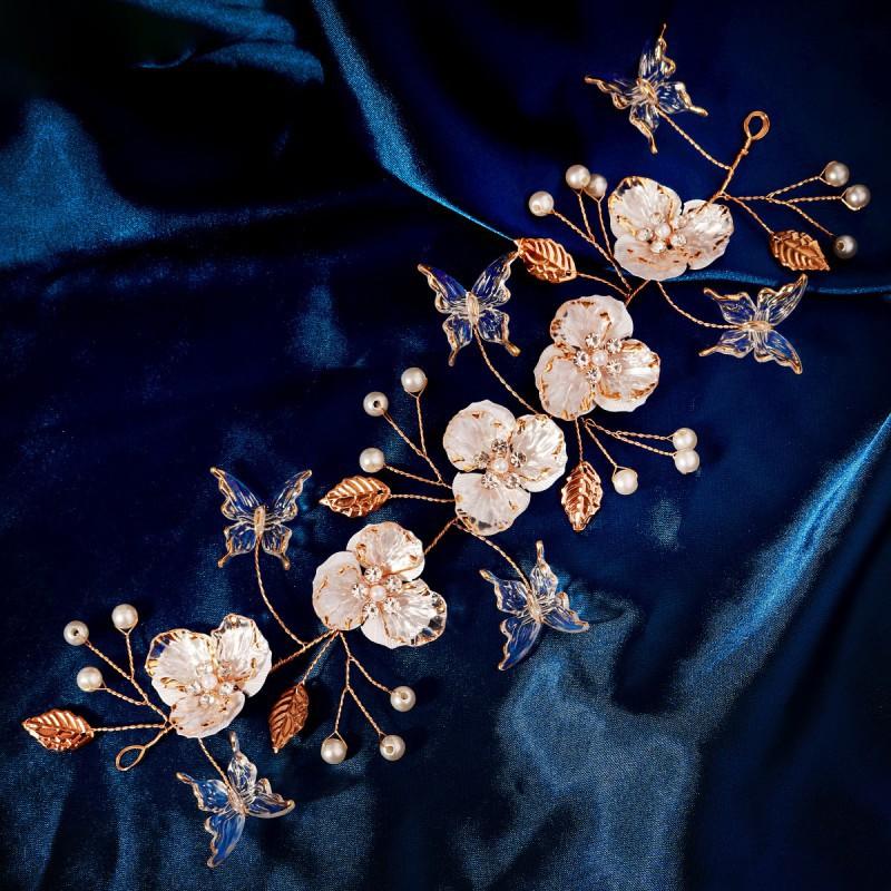 Transparent Acrylic Petal Butterfly Hair Band Creative Handmade Flower Bride Headwear Wedding Photo Travel Accessories
Transparent Acrylic Petal Butterfly Hair Band Creative Handmade Flower Bride Headwear Wedding Photo Travel Accessories