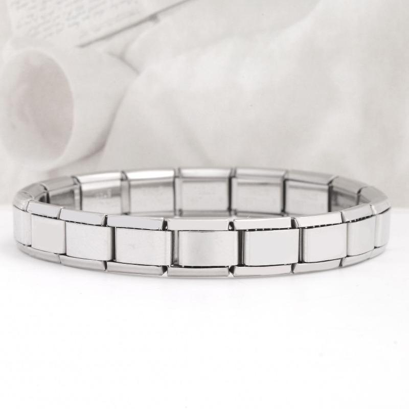 Mary Itali modular titanium steel bracelet, fashion stainless steel module DIY jewelry purchase
Mary Itali modular titanium steel bracelet, fashion stainless steel module DIY jewelry purchase