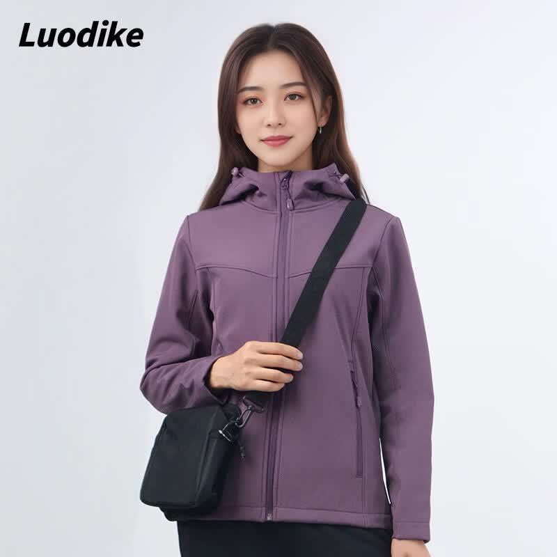Women s Outdoor Hooded Softshell Jacket 4XL
Women s Outdoor Hooded Softshell Jacket 4XL