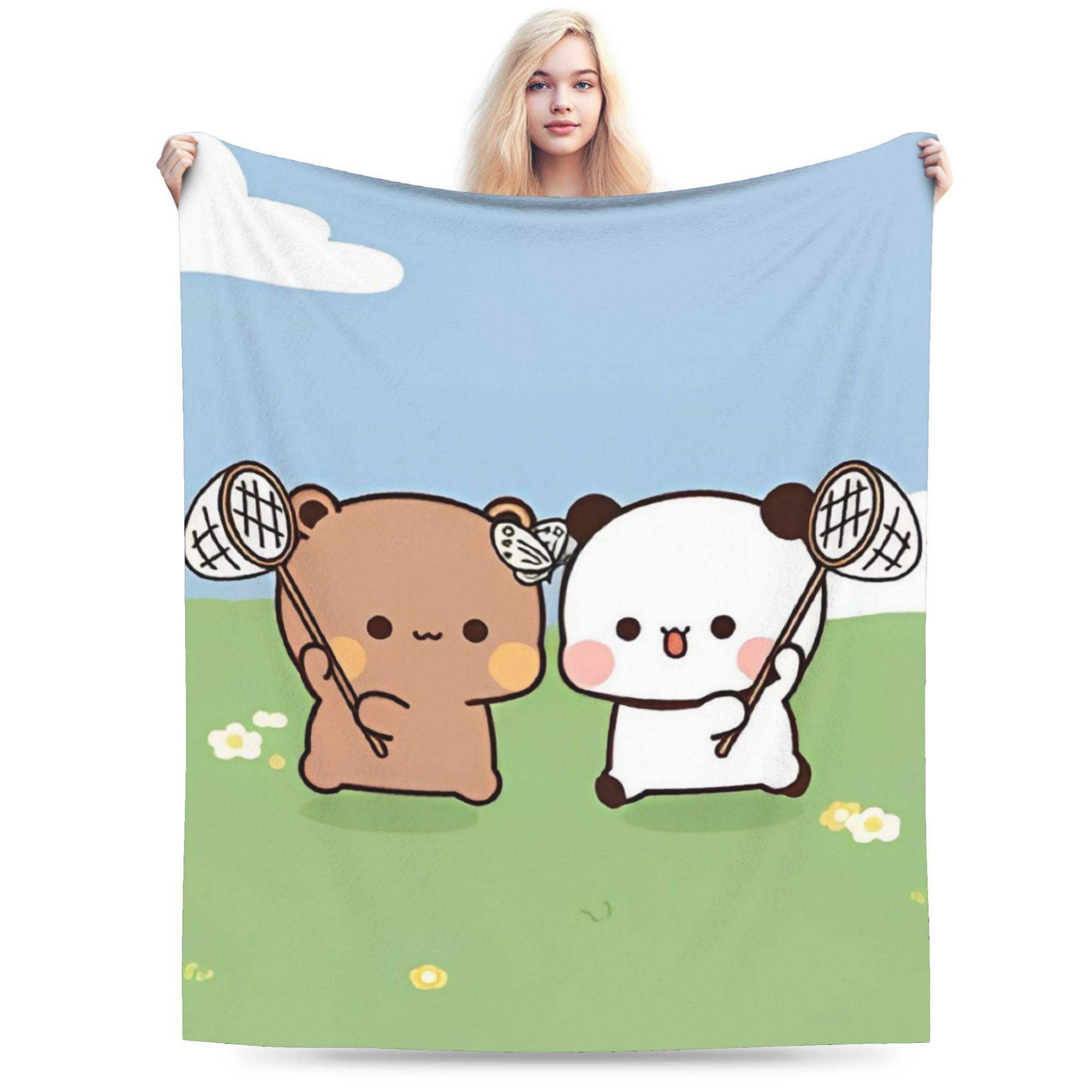 Stylish Bubu and Dudu Balloon Blanket Lightweight Thin Coral Fleece Plush Comfortable Throw Blanket Machine Washable 130x150cm
Stylish Bubu and Dudu Balloon Blanket Lightweight Thin Coral Fleece Plush Comfortable Throw Blanket Machine Washable 130x150cm