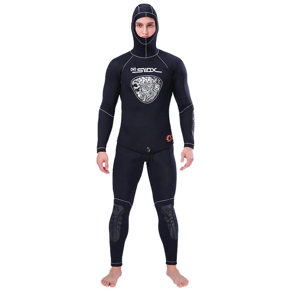 MORGEN SKY Wetsuit for Long 1301 Top and Bottom Men, 2-Piece, 5mm, Spearfishing, Diving, Pants, (Black, Set, XXL)
MORGEN SKY Wetsuit for Long 1301 Top and Bottom Men, 2-Piece, 5mm, Spearfishing, Diving, Pants, (Black, Set, XXL)