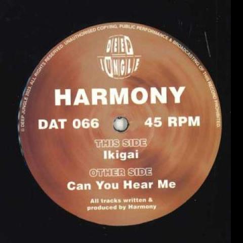 12inch Record HARMONY - Can You Hear Me / Ikigai DAT066 Deep Jungle 2023 UK Reggae, Ska & Dub
12inch Record HARMONY - Can You Hear Me / Ikigai DAT066 Deep Jungle 2023 UK Reggae, Ska & Dub