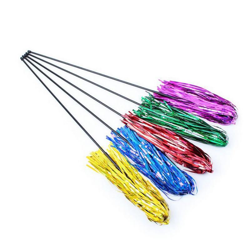 Colorful Ribbon Cat Toy Wand Funny Kitten Rod Teaser Plastic Stick for Pet Cats Interactive Toys жёлтый
Colorful Ribbon Cat Toy Wand Funny Kitten Rod Teaser Plastic Stick for Pet Cats Interactive Toys жёлтый