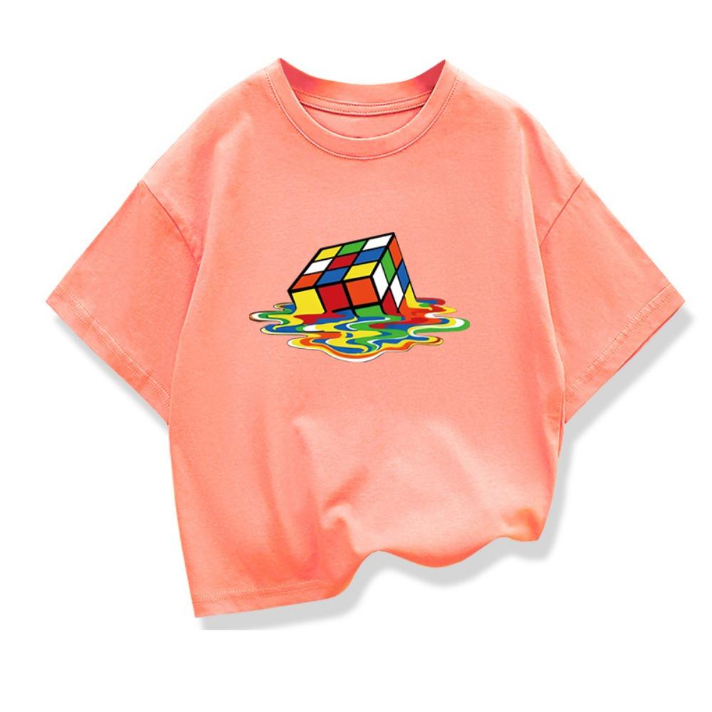 Summer Kids T-Shirt Rubik s Cube Print Round Neck Boys Girls Short Sleeve Casual Cool Hip-Hop Short Sleeve T-Shirt 100
Summer Kids T-Shirt Rubik s Cube Print Round Neck Boys Girls Short Sleeve Casual Cool Hip-Hop Short Sleeve T-Shirt 100