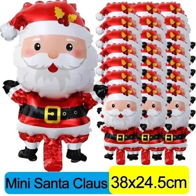 Christmas Aluminum Foil Balloons Santa Claus Gingerbread Xmas Tree Balloon New Year Xmas Birthday Party Decoration Kids Gift Toy 1PCS
Christmas Aluminum Foil Balloons Santa Claus Gingerbread Xmas Tree Balloon New Year Xmas Birthday Party Decoration Kids Gift Toy 1PCS