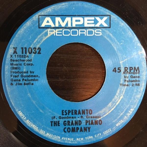 7-дюймовая пластинка GRAND PIANO COMPANY Esperanto X11032 Ampex Records 1971 США SoulFunk Б/у
7-дюймовая пластинка GRAND PIANO COMPANY Esperanto X11032 Ampex Records 1971 США SoulFunk Б/у