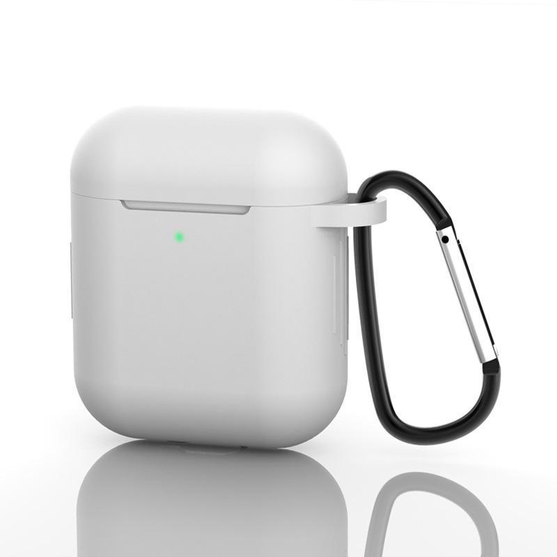 Защитный силиконовый чехол AirPods для беспроводных наушников 1-го и 2-го поколения G-1602 белый
Защитный силиконовый чехол AirPods для беспроводных наушников 1-го и 2-го поколения G-1602 белый