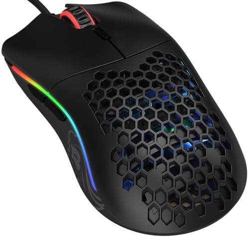 Glorious Model O Wired Gaming Mouse 67g Superlight Honeycomb Design, RGB, Pixart 3360 Sensor, Omron Switches, Ambidextrous - Matte Black
Glorious Model O Wired Gaming Mouse 67g Superlight Honeycomb Design, RGB, Pixart 3360 Sensor, Omron Switches, Ambidextrous - Matte Black