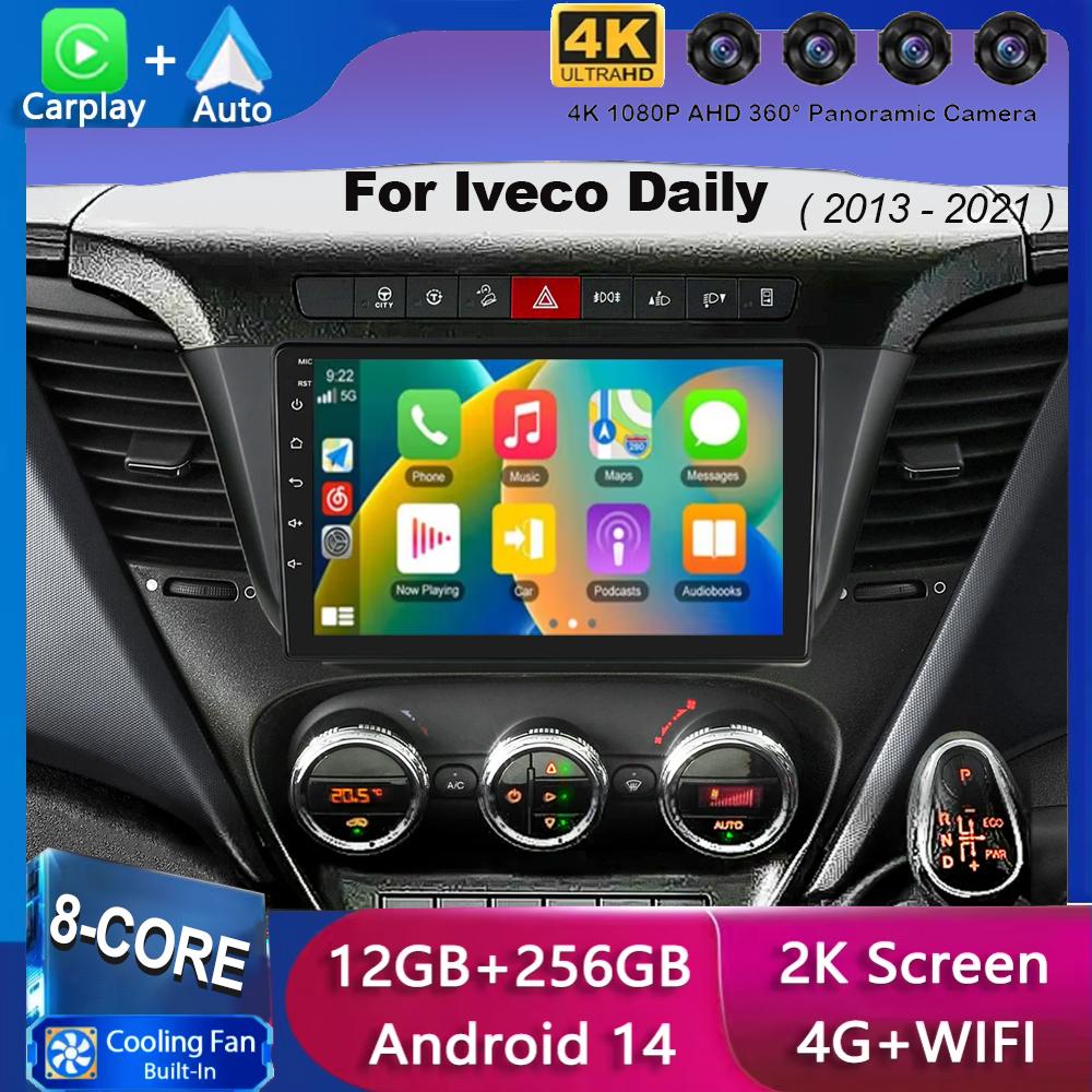 Android 14 Carplay Auto Car Radio For Iveco Daily 2013-2021 Navigation GPS Autoradio Video Multimedia Player WIFI+4G LTE Stereo
Android 14 Carplay Auto Car Radio For Iveco Daily 2013-2021 Navigation GPS Autoradio Video Multimedia Player WIFI+4G LTE Stereo
