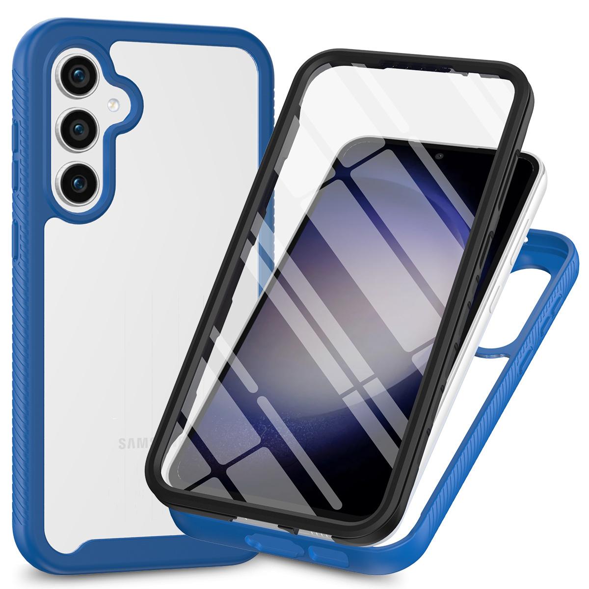 For Samsung Galaxy A57 5G Clear Case PC + TPU Phone Back Cover with PET Screen Film
For Samsung Galaxy A57 5G Clear Case PC + TPU Phone Back Cover with PET Screen Film
