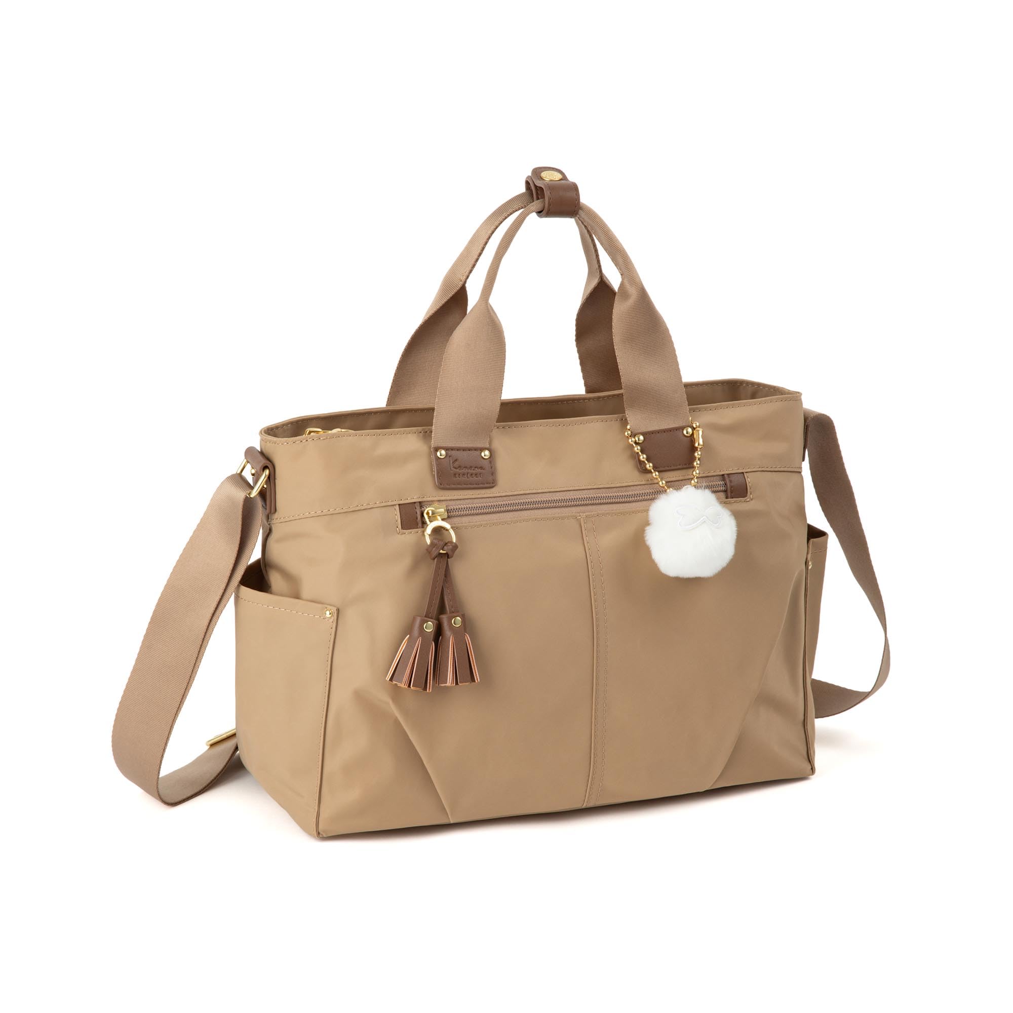 Kanana Project Collection Shoulder Bag with Tassel and Long Wallet 68873 Storage, No. бежевый
Kanana Project Collection Shoulder Bag with Tassel and Long Wallet 68873 Storage, No. бежевый