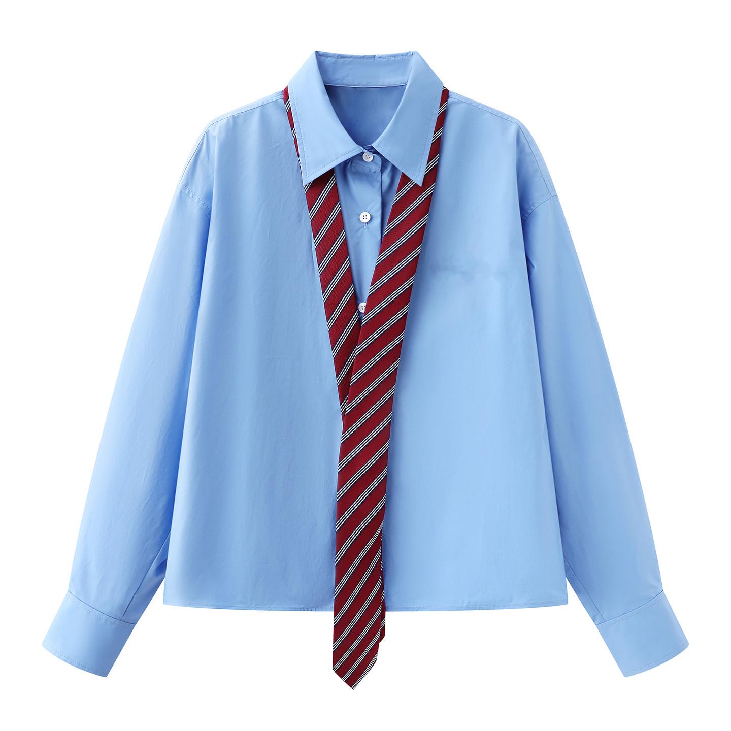 In Stock: 2026 Spring Women s Casual College Style Tie Long Sleeve Shirt Large синій
In Stock: 2026 Spring Women s Casual College Style Tie Long Sleeve Shirt Large синій