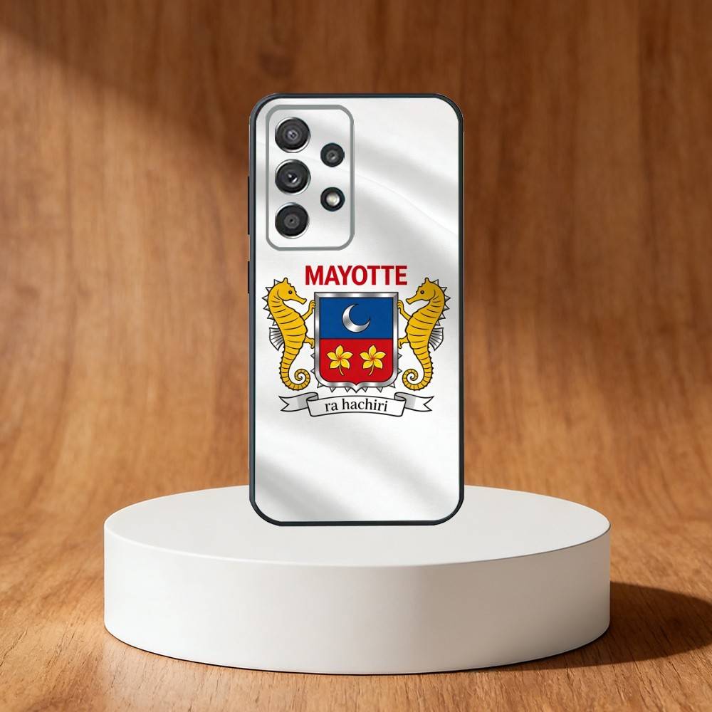 Nation Fllag Mayotte Phone Case For Samsung S25,S24,S21,S22,S23,S30,Ultra,S20,Plus,Fe,Note,10,9,5G Black Cover Samsung S21plus
Nation Fllag Mayotte Phone Case For Samsung S25,S24,S21,S22,S23,S30,Ultra,S20,Plus,Fe,Note,10,9,5G Black Cover Samsung S21plus