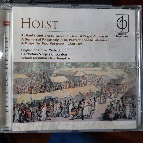 CD GUSTAV HOLST, ENGLISH CHAMBER ORCHE - Holst - St.Paul s And Brook Green S 724357598125 Classics For Pl 2003 UK Classical Used
CD GUSTAV HOLST, ENGLISH CHAMBER ORCHE - Holst - St.Paul s And Brook Green S 724357598125 Classics For Pl 2003 UK Classical Used